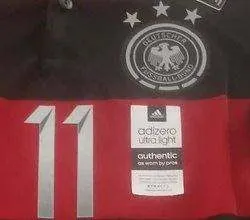 Germany 2014 World Cup Away Jersey - DFB crest badge