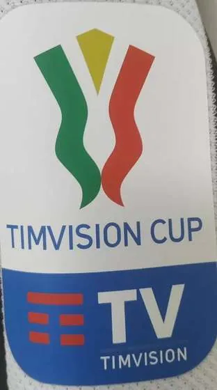 Juventus 2021-22 Home Kit Coppa Italia TIMVISION Cup patch detail