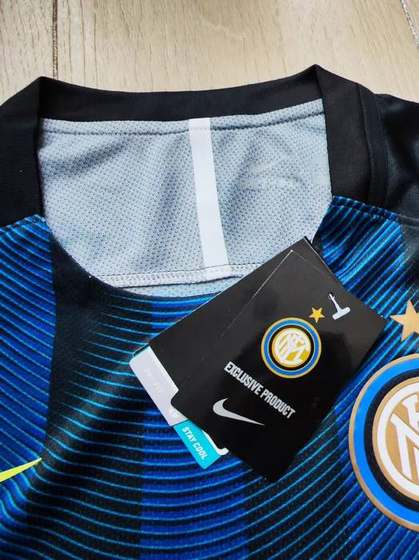 Inter Milan jersey Nike exclusive product tag detail