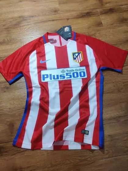 Atletico Madrid 2016-17 Home Jersey full front