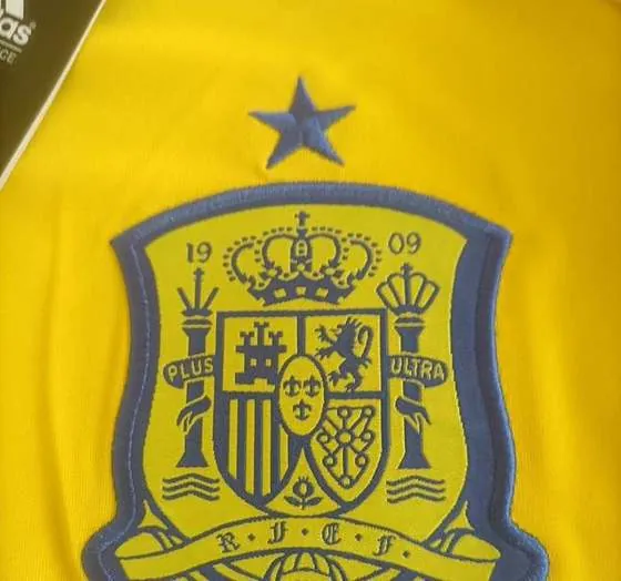 Spain 2016 Euro Away GK Kit - RFEF crest badge