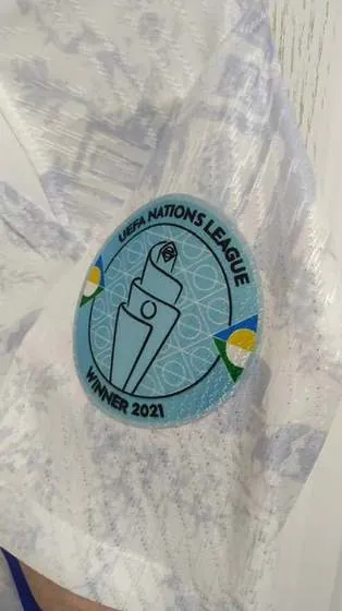 France 2022 World Cup Away Kit UEFA Nations League Winner 2021 patch