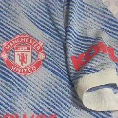 Manchester United crest close-up