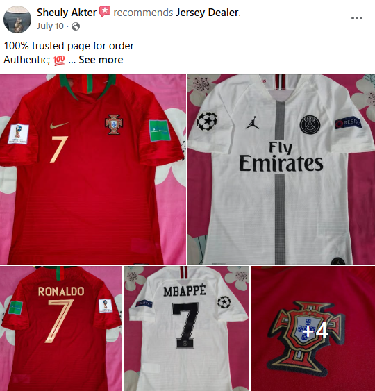 Customer Facebook review 1